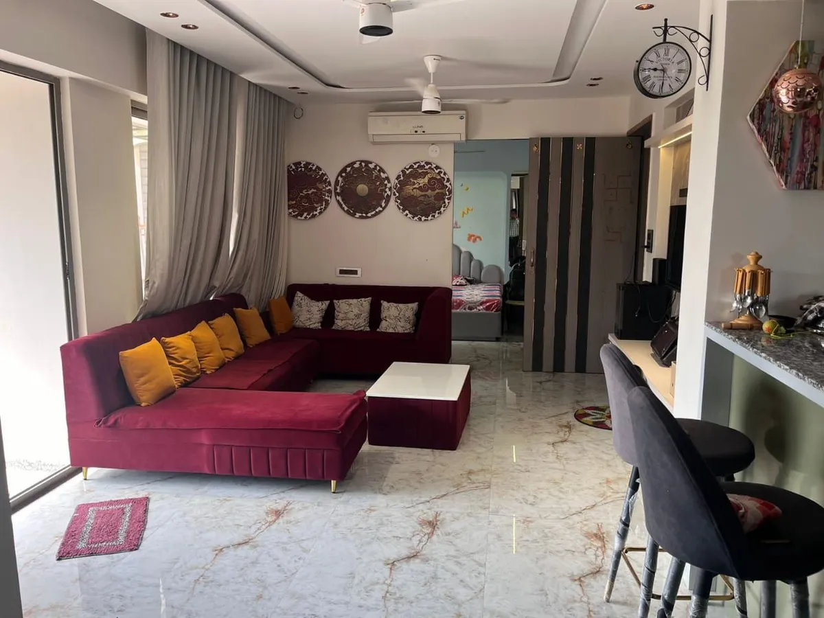 Fully furnished Flat for Sale in Shine Swasti, Tragad, Ahmedabad